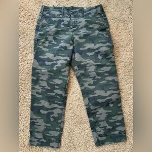 Gap Straight Camo Pants